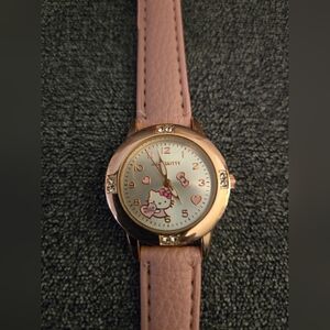 Hello Kitty Pink Strap Watch